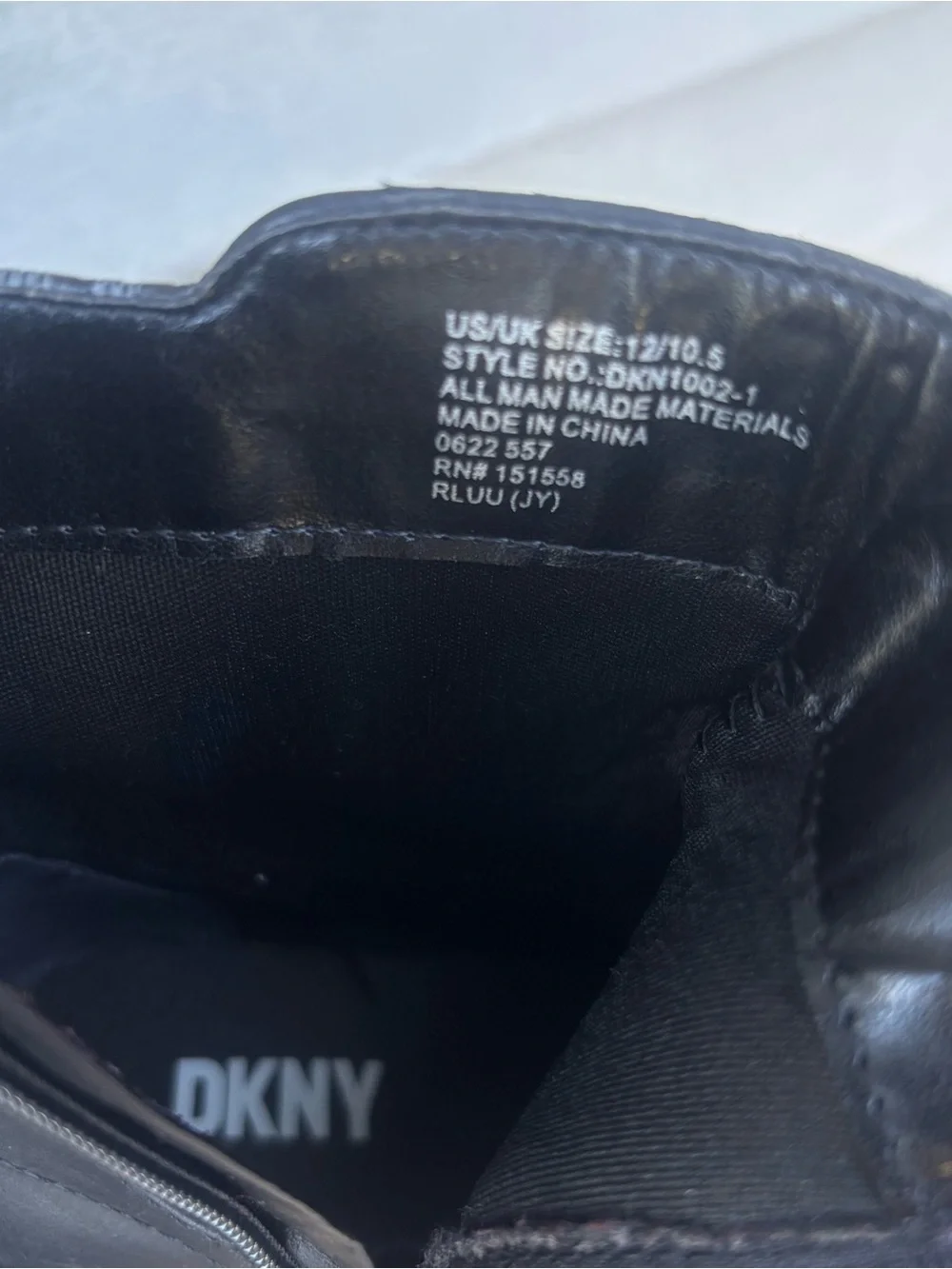 DKNY Girls Black Moto Combat Ankle Boots Side-Zip Buckle Size: Kids / Youth 12